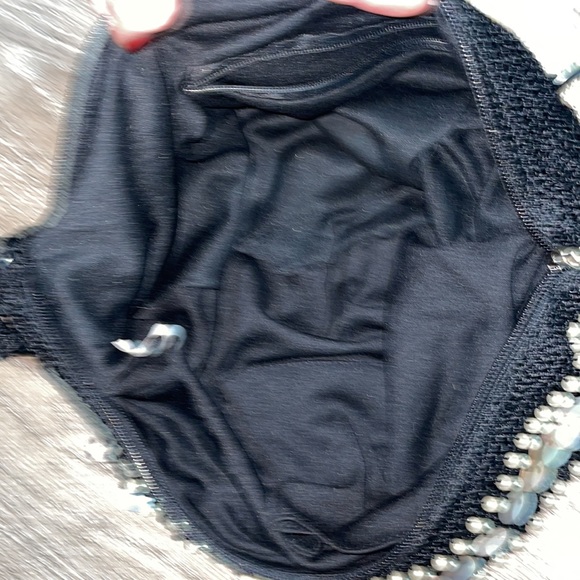 Set of Two Small Y2K Boho Shell Beaded Shoulder Bag - Picture 6 of 7